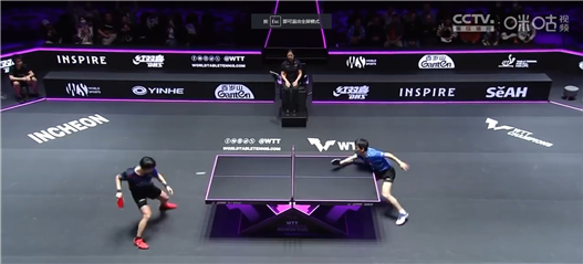 向鹏横扫韩国选手李尚洙 获世乒联冠军赛仁川站