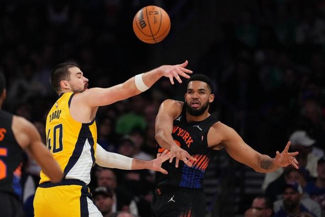 哈特狂砍33分率队大胜步行者 尼克斯终结对手1