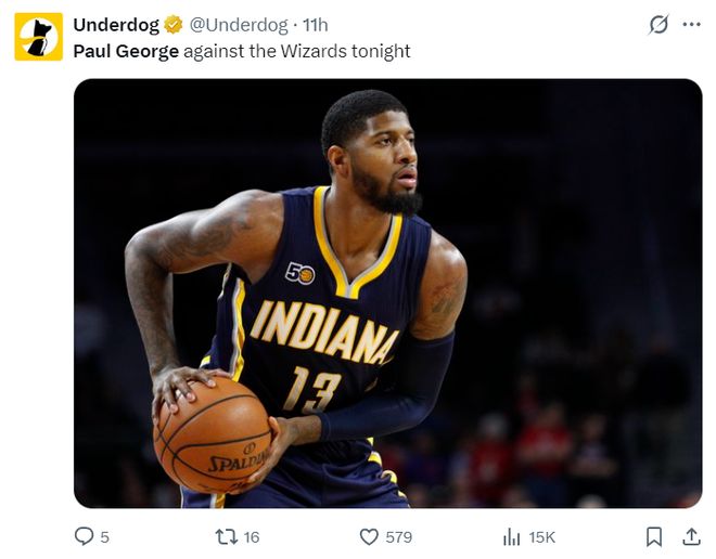 乔治39分率队大胜奇才 76人重返东部前六